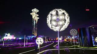 2024 Beijing Chaoyang International Light Festival kicks off [upl. by Morehouse227]