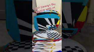 VIP design by 25 Tawa  kite making kitemakingshortvideo viraltrending howtocutotherkite [upl. by Berton]