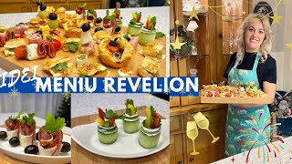 MASA DE REVELION MENIU RETETE de APERITIVE DELICIOASE pentru REVELION Ce gatescIDEI FESTIVE [upl. by Noned201]