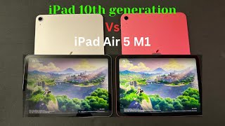 iPad 10th generation vs iPad Air 5 2023 [upl. by Skell66]