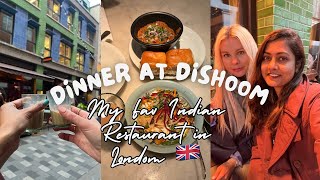 Dinner at Dishoom with my Office colleague in London 🇬🇧  Indian Restaurant Review  Don’t miss this [upl. by Suiramed691]