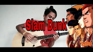 Kimi ga suki da to sakebitaiSlam Dunkfingerstyle cover [upl. by Kcirdlek]