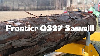 Frontier OS27 Sawmill distributed by Norwood Sawmill [upl. by Norreg]