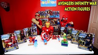 BIGGEST AVENGERS INFINITY WAR TOYS at TOYS R FUN [upl. by Eillehs908]