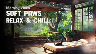 Soft Paws  Gentle LoFi Beats for a Calm Morning [upl. by Dremann49]