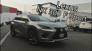 Lexus NX 300 F Sport 2018 Test Review en español  Adolfo Burgos [upl. by Uchish]