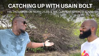 Catching Up With Usain Bolt In Jamaica On Retirement Noah Lyles World Record Potential  More [upl. by Bunde638]