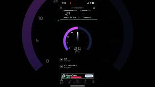 ACT Fibernet Diwali Upgrade 500Mbps  TpLink X60 WiFi 6 Speedtest [upl. by Lavelle]