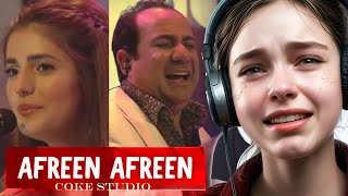 Firsttime reaction to Afreen Afreen feat Rahat Fateh Ali Khan Momina Mustehsanmov [upl. by Yttak]