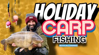 HOLIDAY CARP FISHING TACTICS amp TIPS  ALI HAMIDI  ONE MORE CAST  MILLHAYES LAKES amp LODGES [upl. by Anomis]