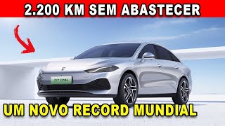 🚀2200 KM SEM ABASTECER O NOVO ROEWE D7 DMH [upl. by Jewell]