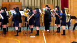 Japanese Jr High Brass Band  ズッコケ男道 [upl. by Hendon]