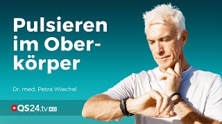 Pulsieren im Oberkörper und erhöhte Herzfrequenz  Dr med Petra Wiechel  Visite  QS24 [upl. by Aliuqaj162]