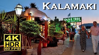 Kalamaki  Greece  Zakynthos in 4K 60fps HDR  UHD  Dolby Atmos 💖 The best places 👀 walking tour [upl. by Schild]