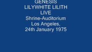 genesis lilywhite lilith live [upl. by Drahsir]