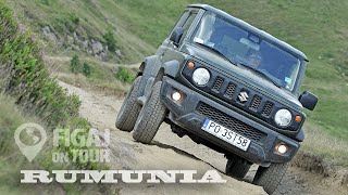 Niesamowita Rumunia  spektakularna Strategica w Suzuki Jimny [upl. by Meehahs692]