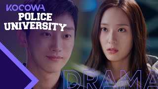 Jin Young makes a confession to Jung Soo Jung Police University Ep 3 [upl. by Orodoet306]