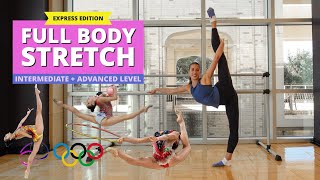 Stretch Like an Olympic Rhythmic Gymnast  23 MIN Full Body Stretch Routine [upl. by Alvord]