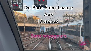 De Paris Saint Lazare aux Mureaux en W [upl. by Jillana1]