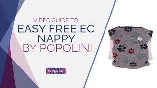 Easy Free EC nappy by Popolini  Video Guide  The Nappy Lady [upl. by Mathe]