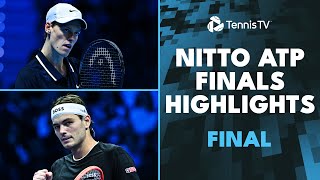 Jannik Sinner vs Taylor Fritz For The Title 🏆  Nitto ATP Finals 2024 Final Highlights [upl. by Gunter]