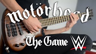 Motörhead  The Game Triple Hs WWE Theme Bass Cover  TAB [upl. by Leunam391]