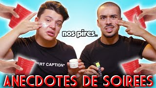 NOS PIRES ANECDOTES DE SOIRÉES w JohanPapz  Sephora [upl. by Dunc]