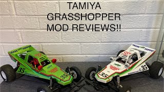 Tamiya Grasshopper Candy Green Edition Rc review and mods [upl. by Tommie]