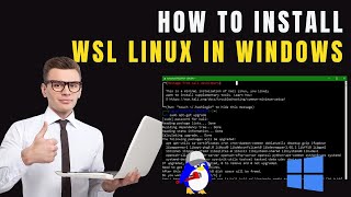 How to Install WSL Linux in Windows [upl. by Comethuauc]