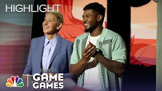 Usher Helps Contestants Play Knockin Boots  Ellens Game of Games 2020 [upl. by Skipton899]