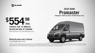 RAM Promaster 10142024 4432328 [upl. by Saks]