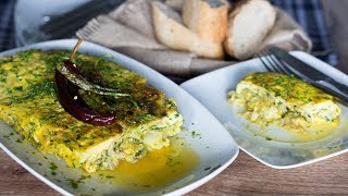 Receta de tortilla de bacalao estilo sidreria [upl. by Ilagam]