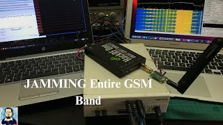 Jamming Entire GSM Band with Automated Script  HackRF  USRP N210  GQRX  DragonOS Focal [upl. by Pomfret]