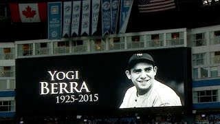 Yogi Berras life and career celebrated around MLB [upl. by Yarahs]