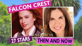 Falcon Crest Stars Then and Now [upl. by Kassaraba]