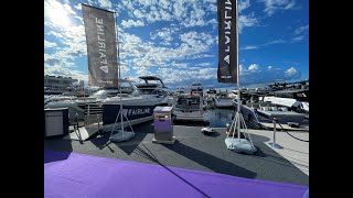 Fairline Squadron 68 at Cannes Yachting Festival 2024 [upl. by Nageet584]