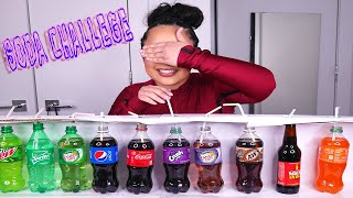 SODA TASTE TEST CHALLENGE  KissedByKen [upl. by Anrapa]