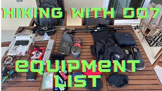 Hiking Equipment List [upl. by Rainger]