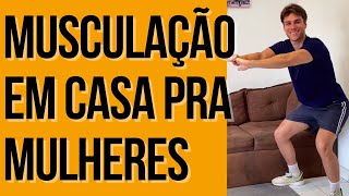 GINÁSTICA MUSCULAR FÁCIL PARA MULHERES e HOMENS SEM IMPACTO  24 min  Em casa  Henrich Lima [upl. by Anekahs852]