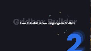 How to Install New Language in Joomla Website Builder Gridbox [upl. by Gipsy]