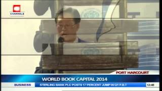 Ezekwesili Advocates For Chibok Girls At WORLD BOOK CAPITAL 2014 Part14 [upl. by Onateyac]