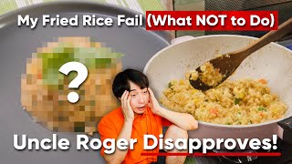 Worst Fried Rice EVER My Hilarious Cooking Disaster Learn How to Do It Right  Fried Rice TIPS [upl. by Ramiah]