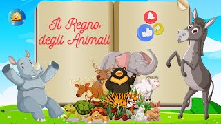 IL REGNO DEGLI ANIMALI  nomi caratteristiche VERSI [upl. by Lletnom442]