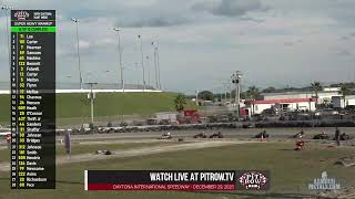 PITROWTV FREE PREVIEW  Daytona International Speedway  Daytona Kart Week Dirt  December 29 2023 [upl. by Halona]