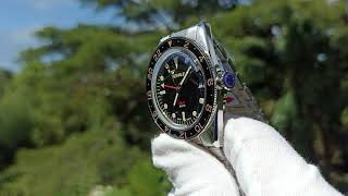 Squale Sub39 GMT Vintage Dive Watch with Bracelet [upl. by Annua]