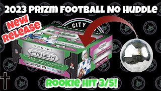 🚨NEW RELEASE  2023 PRIZM FOOTBALL NO HUDDLE  ROOKIE GREEN 5 [upl. by Eladroc]