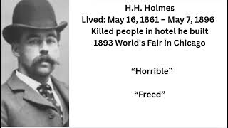 Pre Halloween The tale of HH Holmes and his killing hotel Ghost Box Reading [upl. by Calvano20]