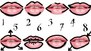 8 WAYS to OVERDRAW your LIPS [upl. by Nylarad]