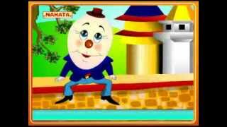 HUMPTY DUMPTY SAT ON A WALL  NURSERY RHYMES [upl. by Hilliary]