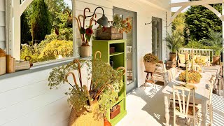 PORCH MAKEOVER • DIY Fall Decor • Thrift Finds • Stylish Affordable Ideas [upl. by Giwdul]